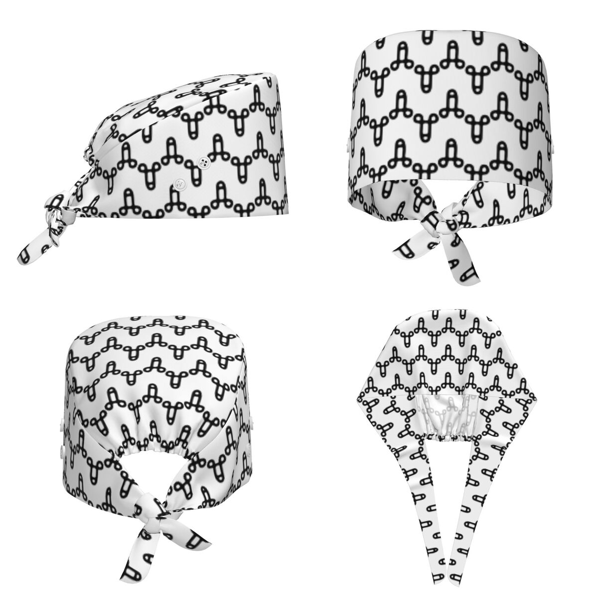 Men Accessories H&M - Penis Icon Pattern Light Scrub Hat