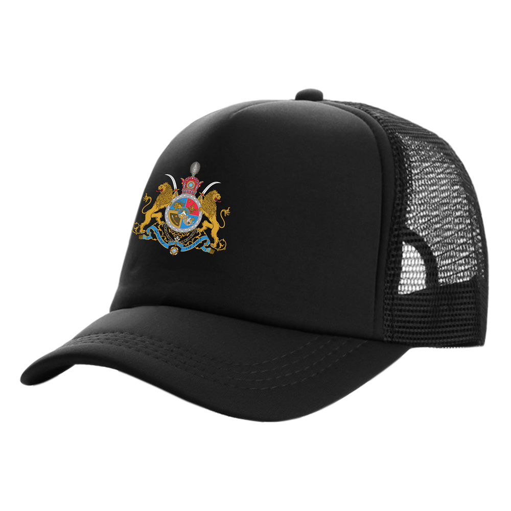 Men Accessories H&M - Iranian Imperial Coat of Arms Trucker