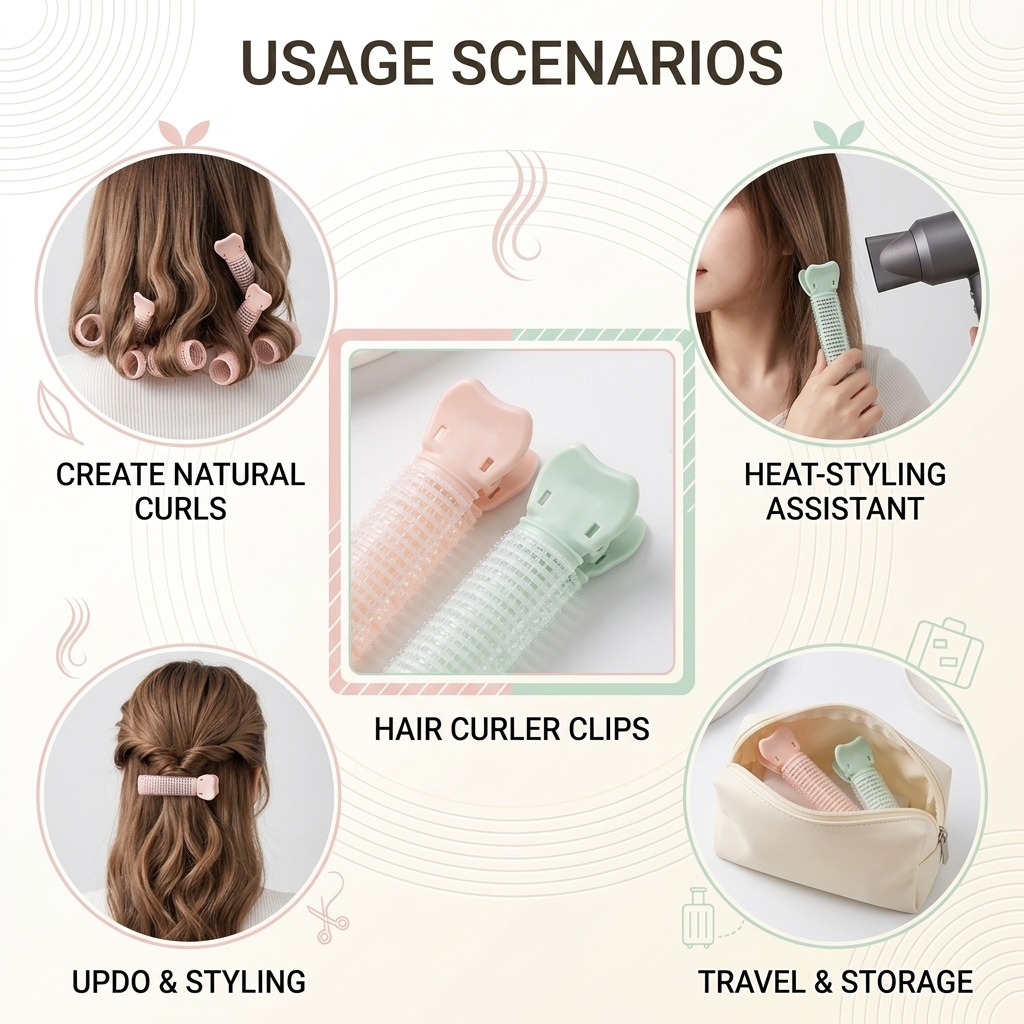 2pcs Hair Curler Set For Men A - đánh giá và giá Men Accessories Combo Set