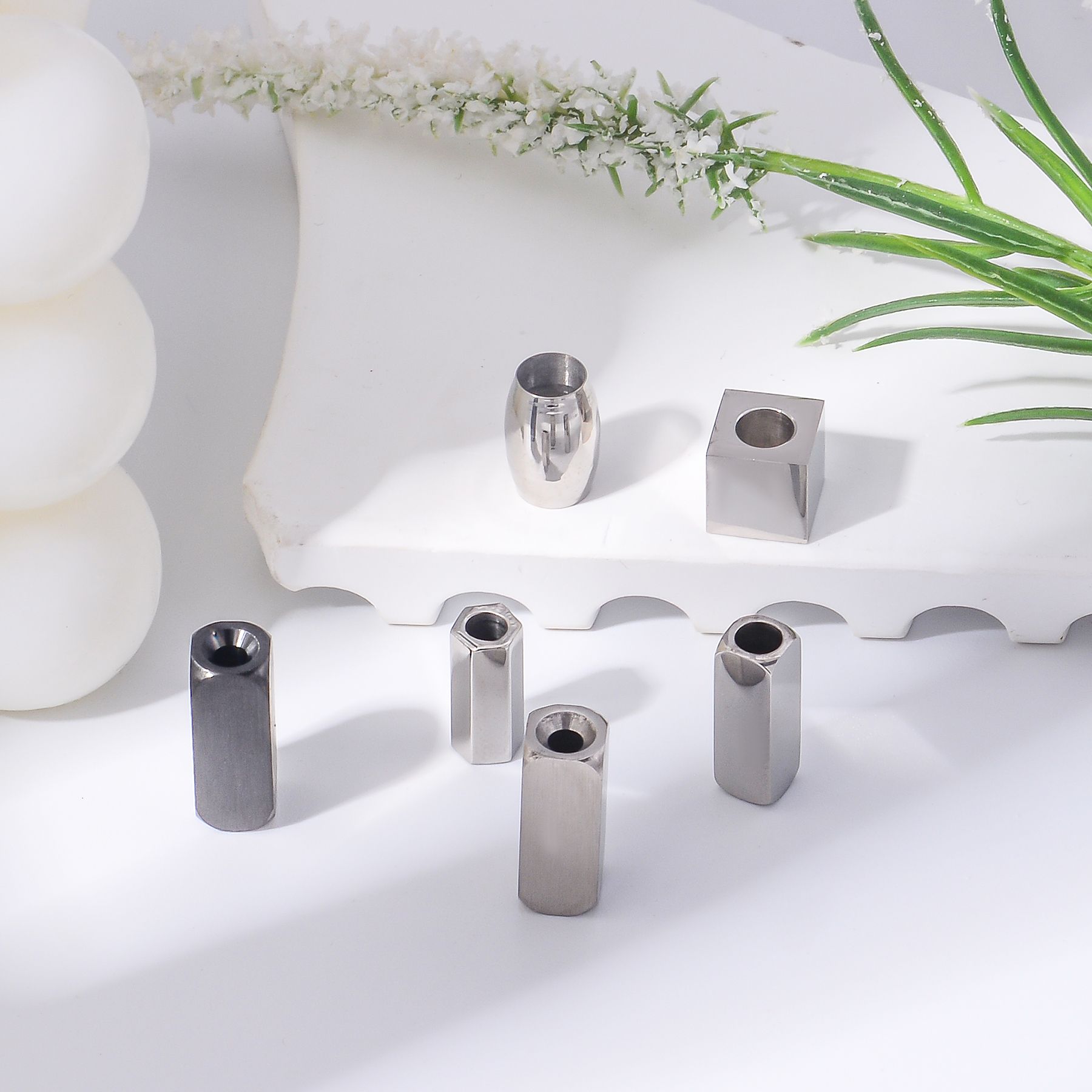 6pcs/lot Custom Text Polished  - đánh giá và giá Men'S Accessories Jewelry Bracelet