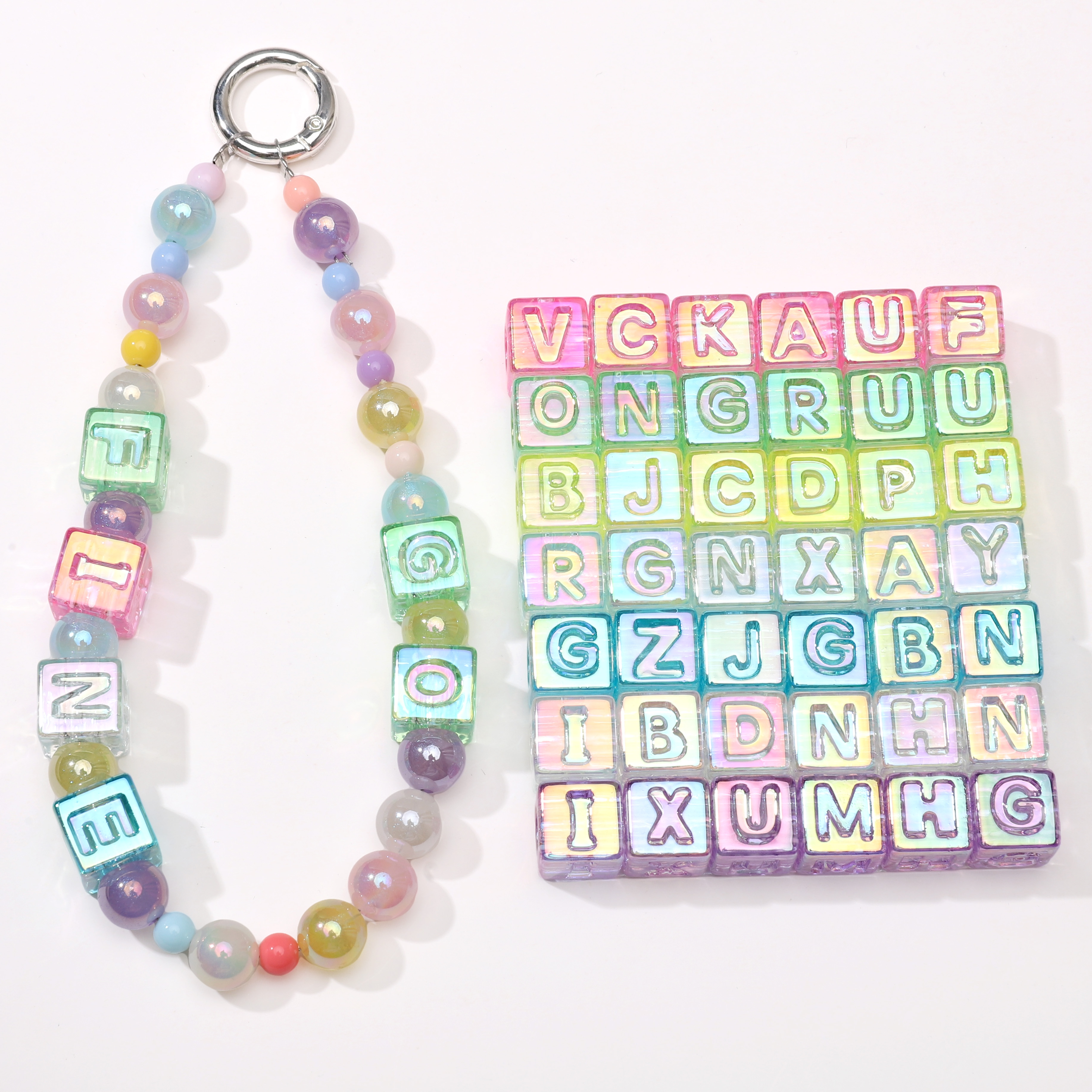 10Pcs beading Colorful Clear L - đánh giá và giá Men Accessories Earrings