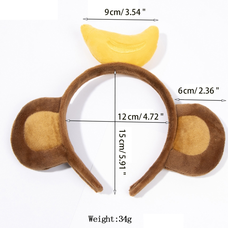 Cartoon Animal Headbands Soft  - đánh giá và giá Men Accessories Earrings