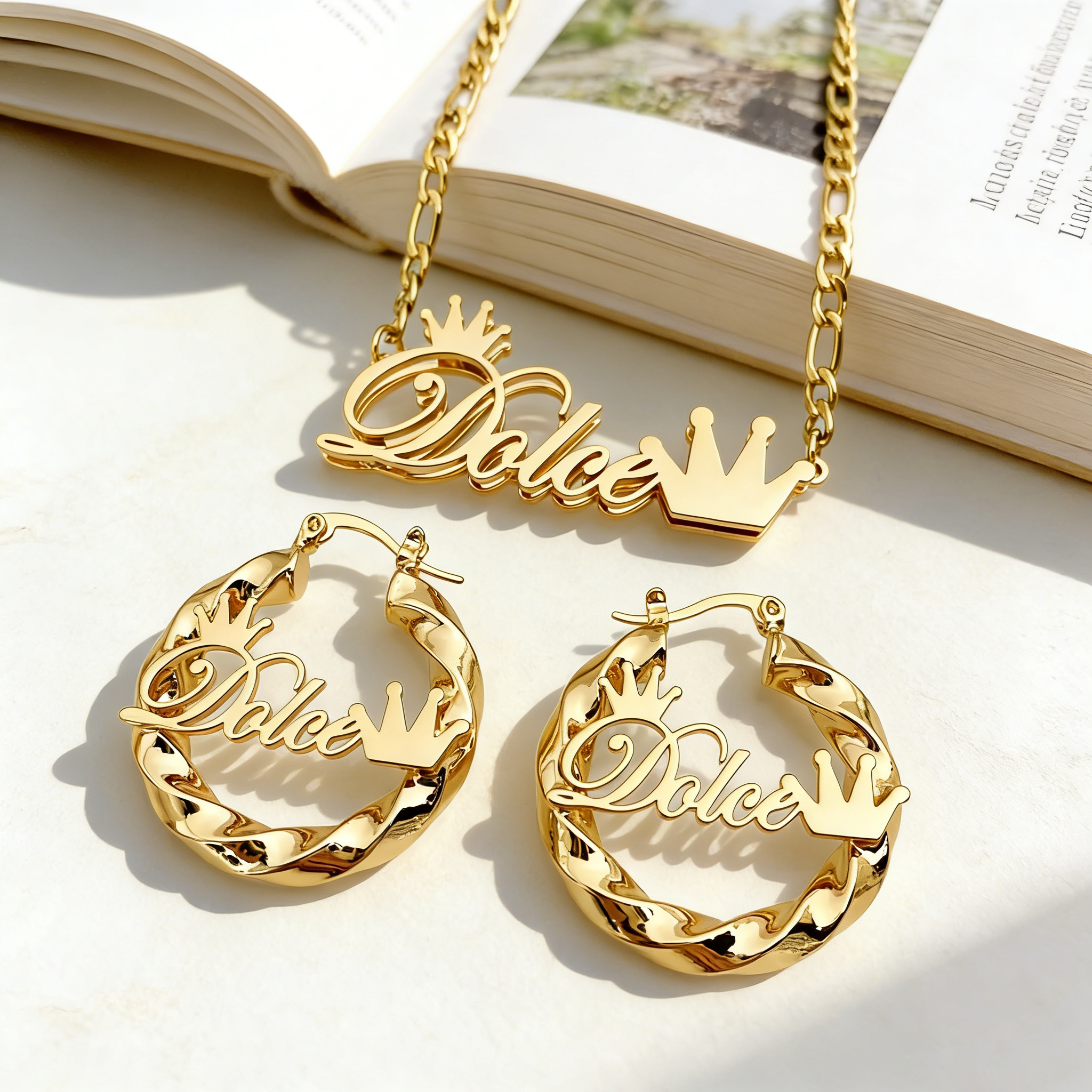 DUOYING Custom Name Jewelry Se - đánh giá và giá Men Accessories Earrings