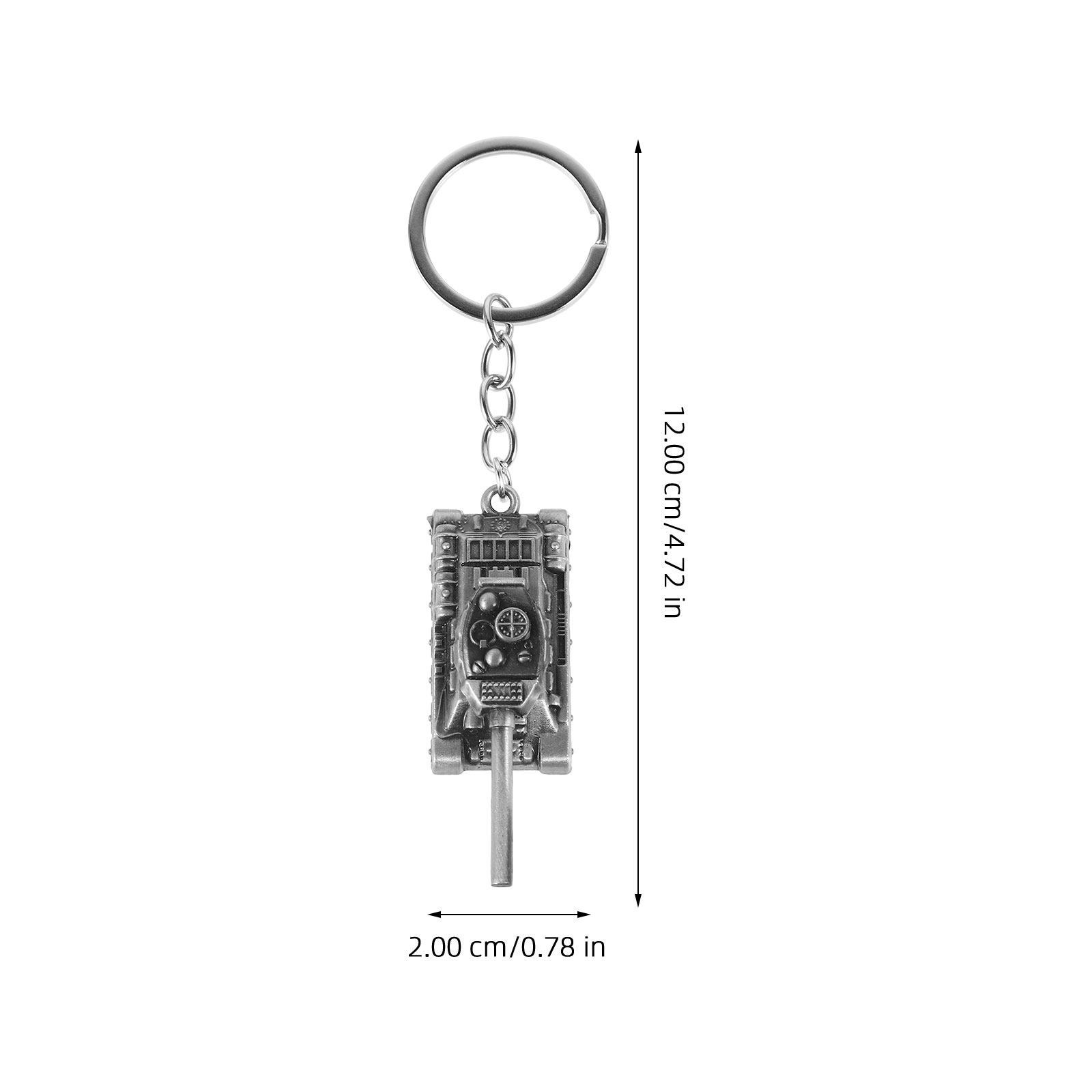 Premium Alloy 3D Tank Keychain - đánh giá và giá Men'S Accessories Premium