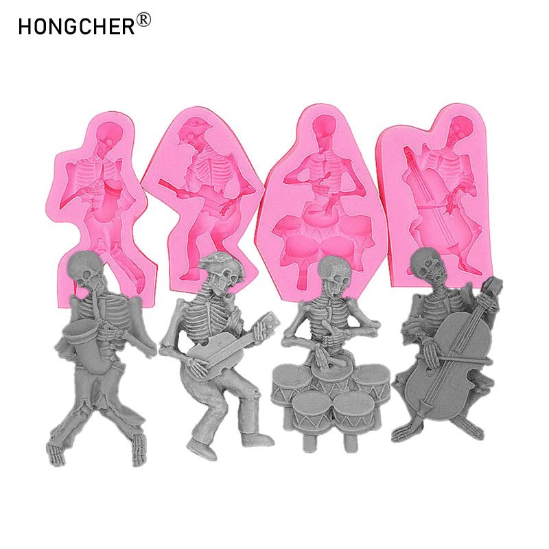 4pcs/set Skull Man Band Combo  - đánh giá và giá Men Accessories Combo Set