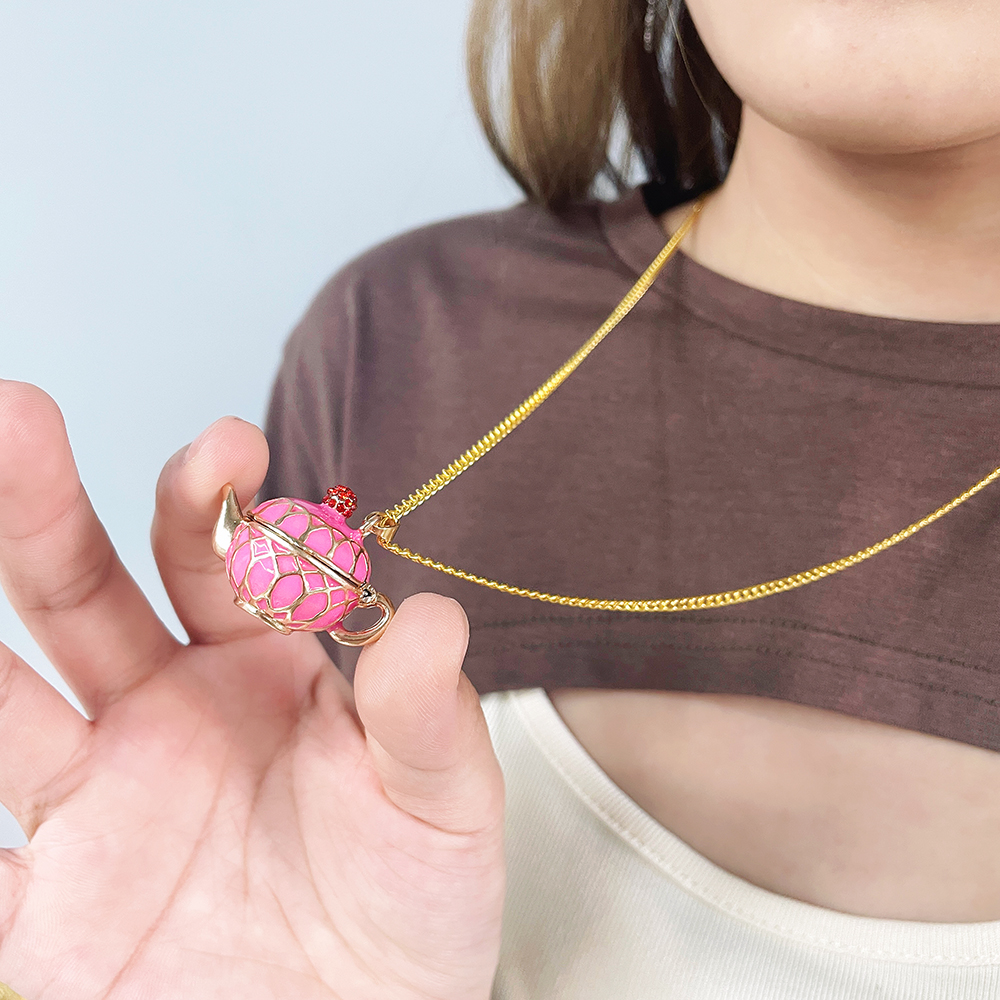 Creative Vintage Teapot Locket - đánh giá và giá Men Accessories Locket