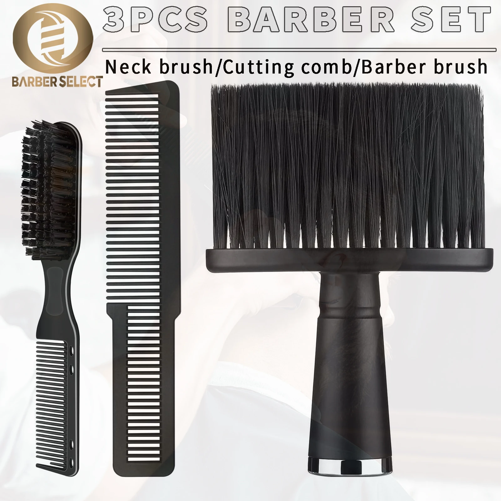 3Pcs Barber Haircut Set With N - đánh giá và giá Men Accessories Combo Set