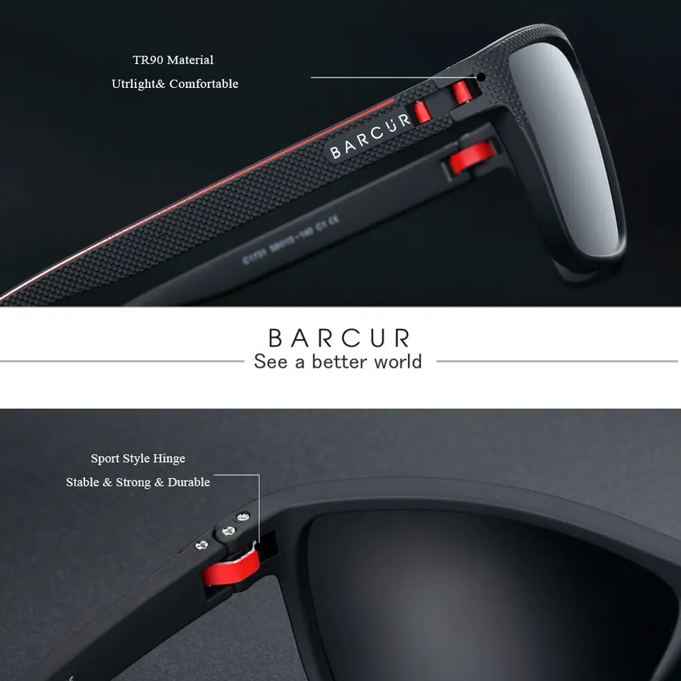 Design TR90 Sunglasses Men Pol - đánh giá và giá Men'S Accessories Designer