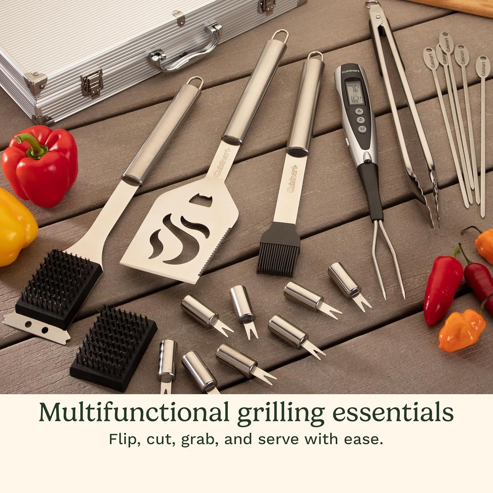 20-Piece Premium BBQ Tool Set  - đánh giá và giá Men'S Accessories Premium
