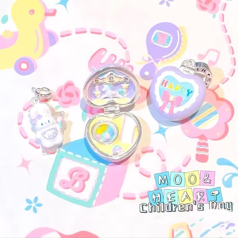 Sweet Rabbit Necklace Heart Lo - đánh giá và giá Men Accessories Locket