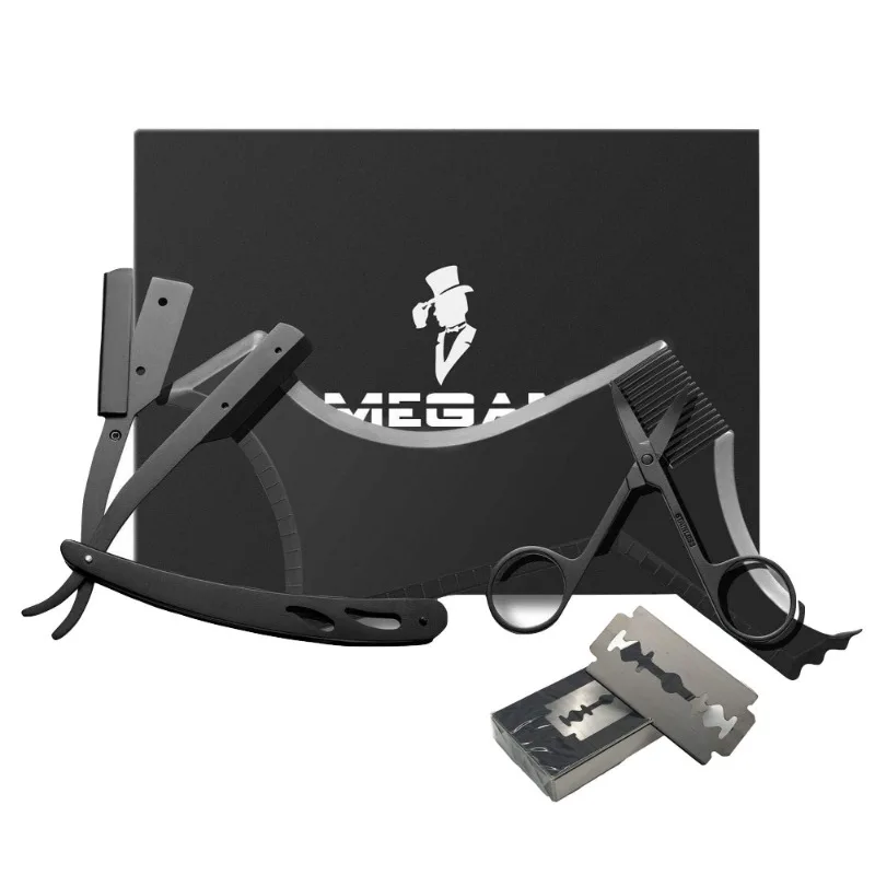 Beard Template Shaping Tool Se - đánh giá và giá Men Accessories Combo Set
