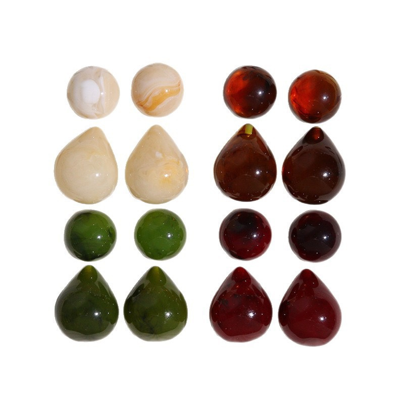 Winter style 40pcs/lot color p - đánh giá và giá Men Accessories Earrings