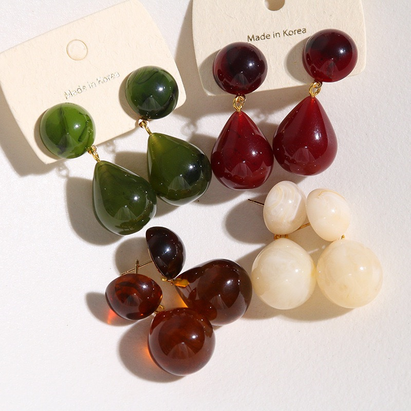 Winter style 40pcs/lot color p - đánh giá và giá Men Accessories Earrings