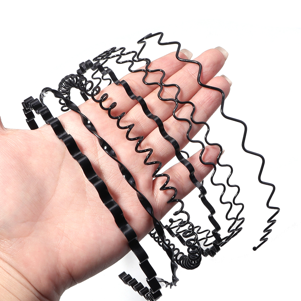 6pcs/lot Black Hair Hoops Meta - đánh giá và giá Men Accessories Earrings